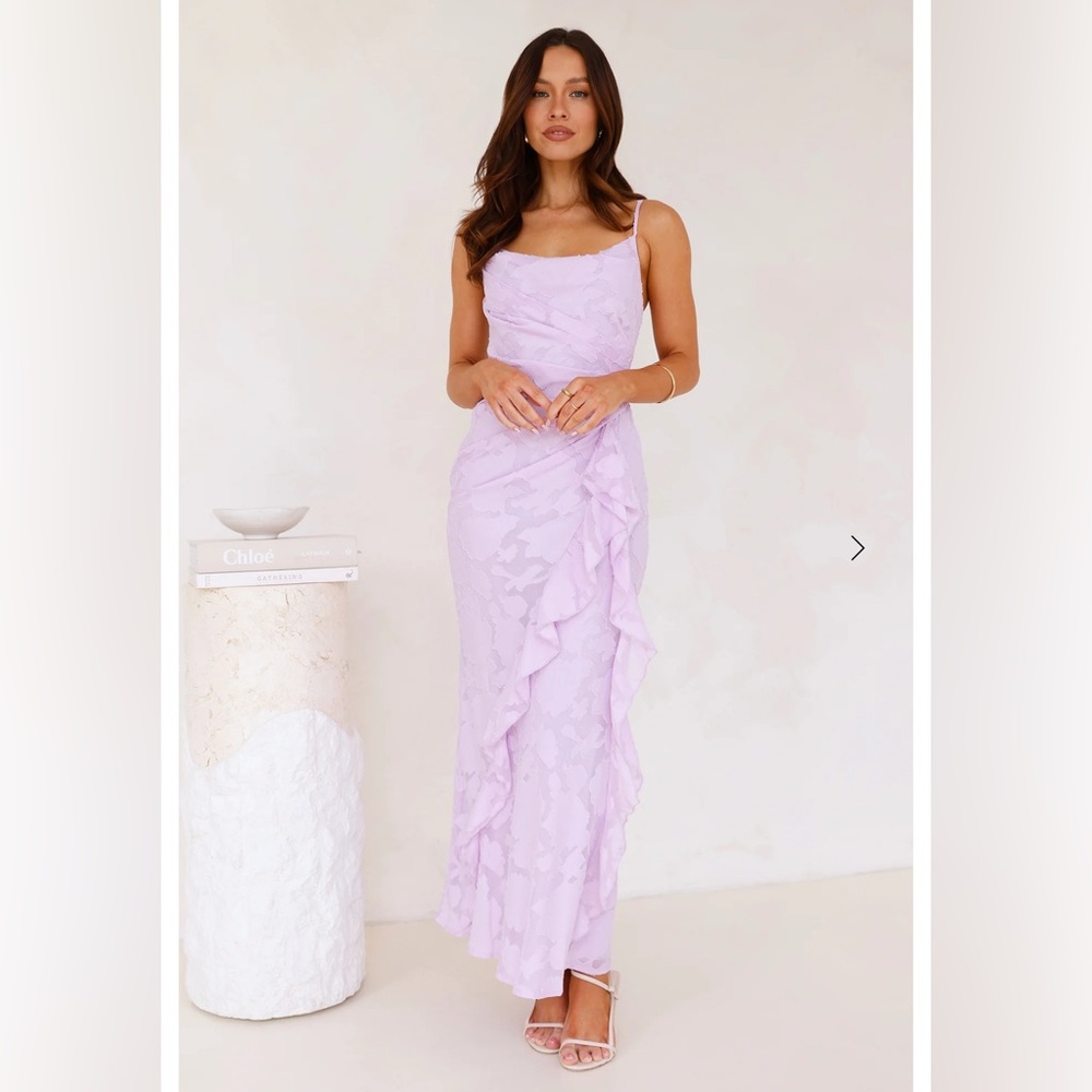 Hello Molly Lavender Maxi Dress